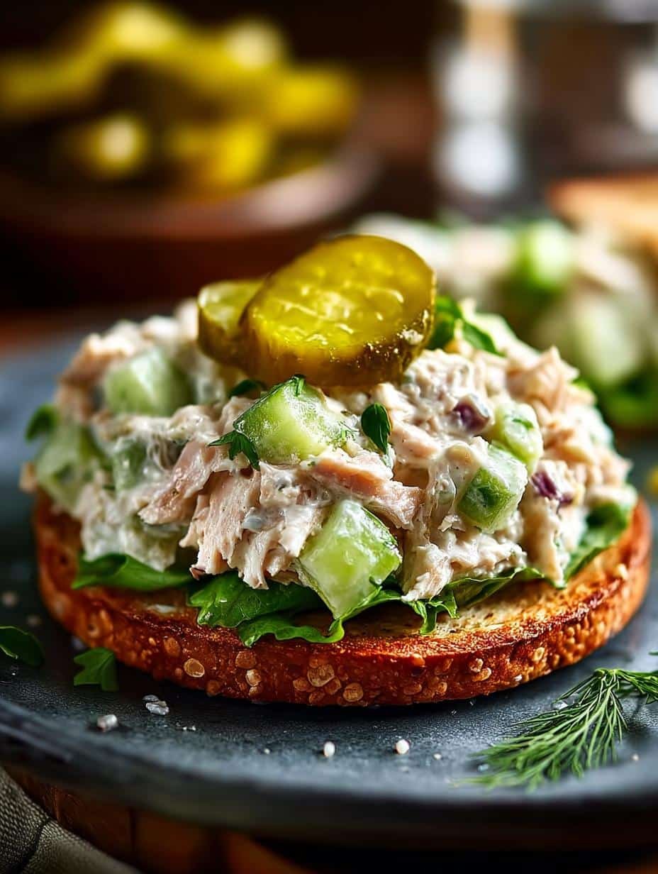 Delicious Dill Pickle Tuna Salad: A Quick Delight - Dill Pickle Tuna Salad - additional detail
