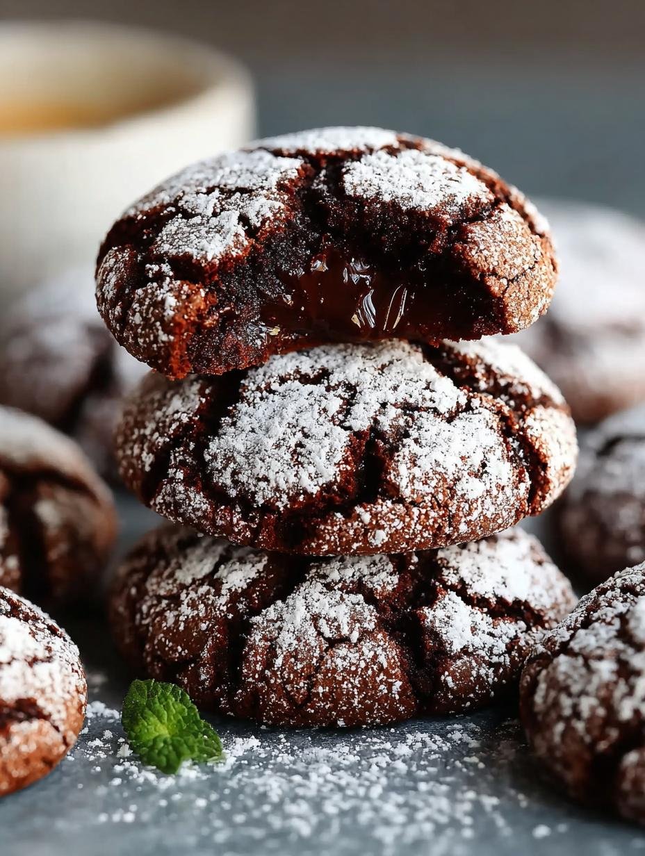 Delicious Gluten Free Chocolate Crinkle Cookies Made Easy - Gluten Free Chocolate Crinkle - additional detail