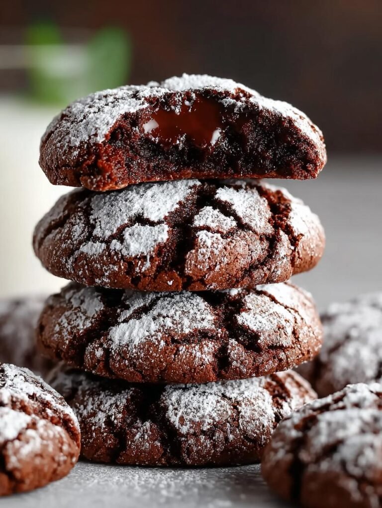 Gluten Free Chocolate Crinkle