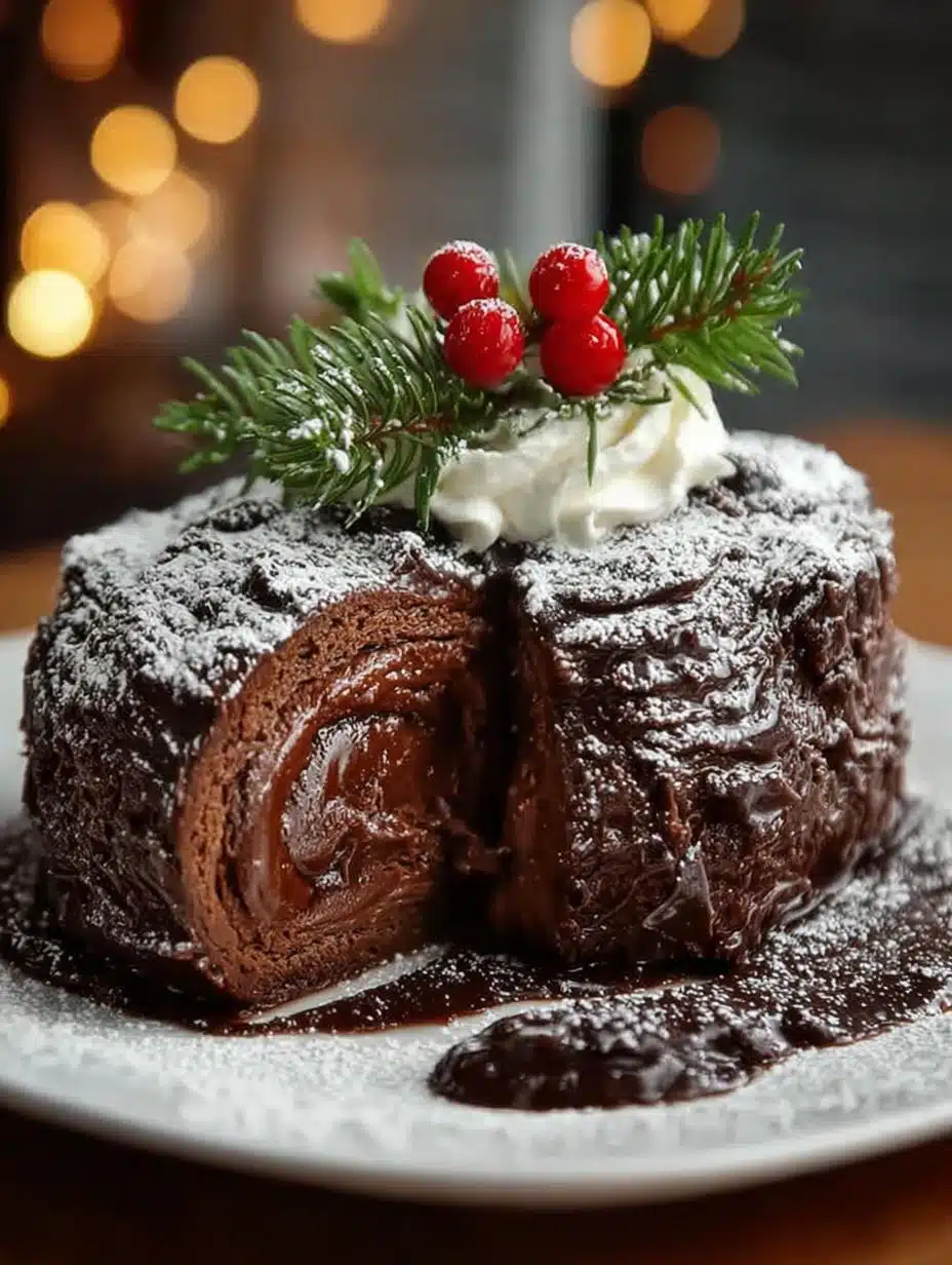Gluten Free Chocolate Yule