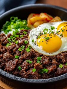 Ground Beef Bulgogi