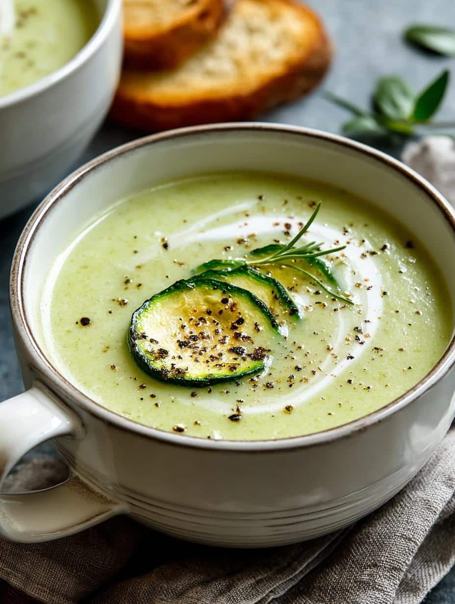 Indulge Creamy Zucchini Soup: 5 Reasons to Love It - Indulge Creamy Zucchini Soup - additional detail