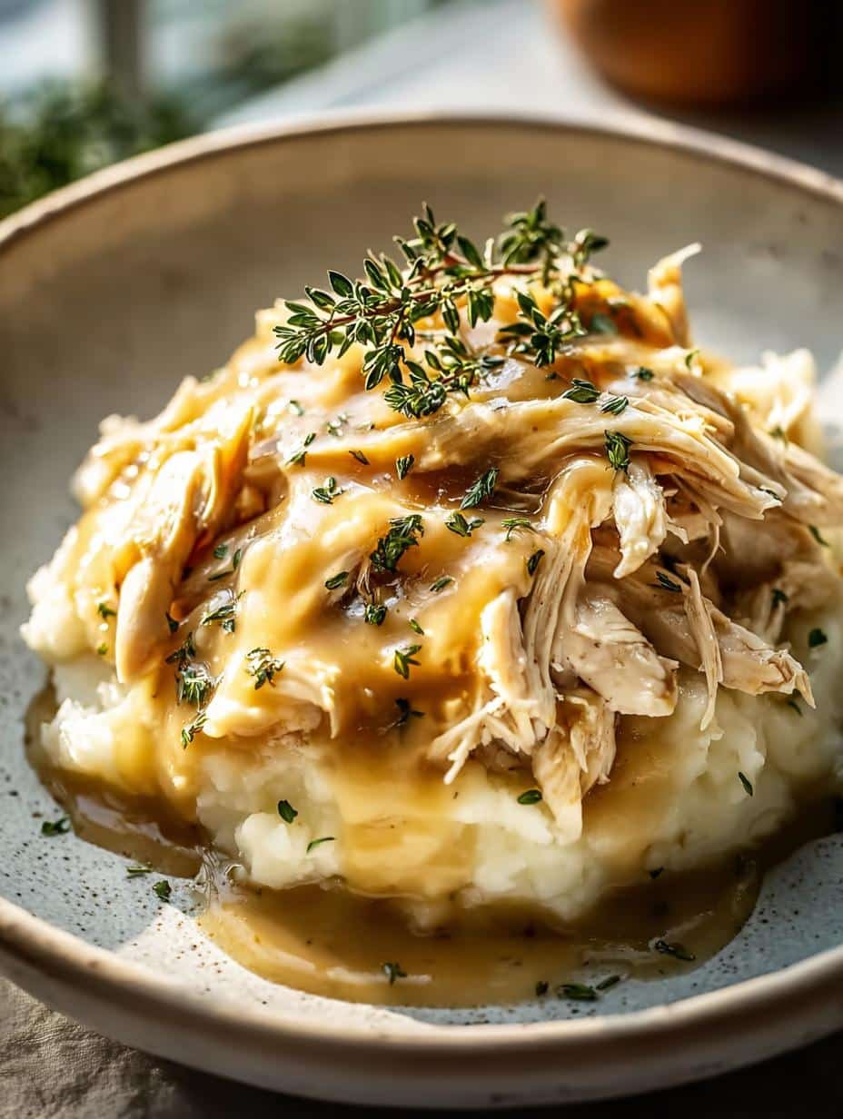 Ingredient Shredded Chicken Gravy: 3 Simple Steps to Comfort - Ingredient Shredded Chicken Gravy - additional detail