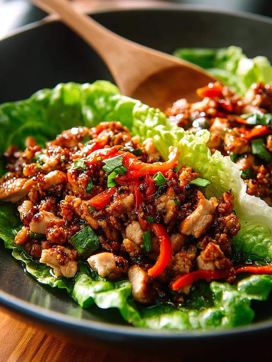 Irresistible Asian Turkey Lettuce: 5 Flavorful Wraps - Irresistible Asian Turkey Lettuce - additional detail