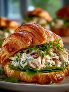 Irresistible Chicken Salad Croissant