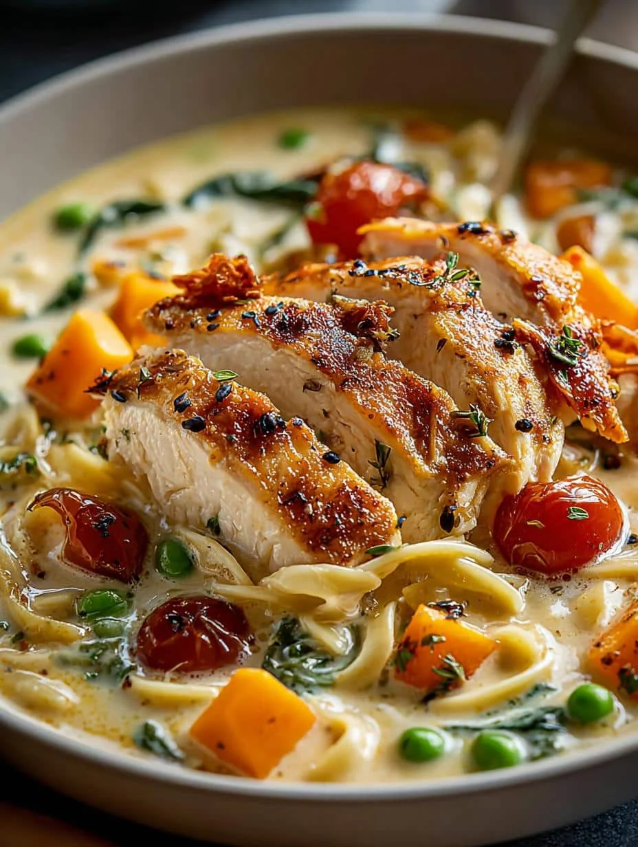Irresistible Crack Chicken Noodle