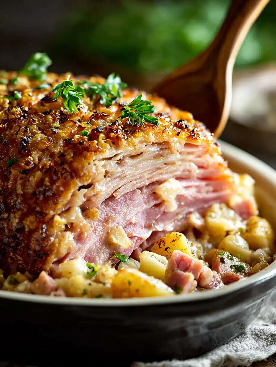 Irresistible Slow Cooker Ham: 6 Delicious Variations 3 Irresistible Slow Cooker Ham: 6 Delicious Variations - Irresistible Slow Cooker Ham - additional detail