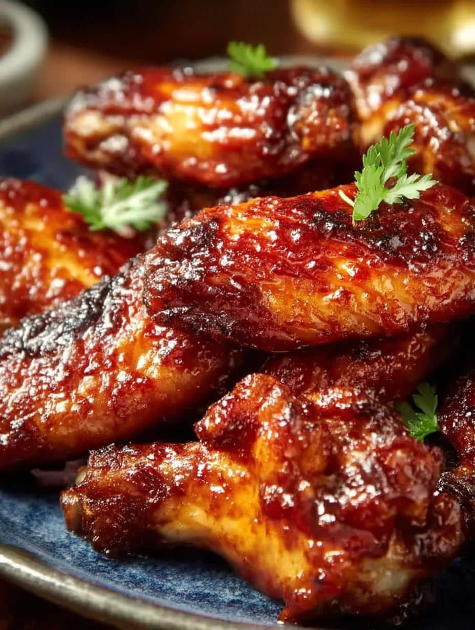 Irresistibly Crispy Oven Baked BBQ Wings Recipe - Irresistibly Crispy Oven Baked - additional detail