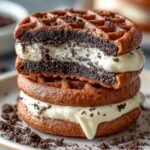 Keto Oreo Chaffles