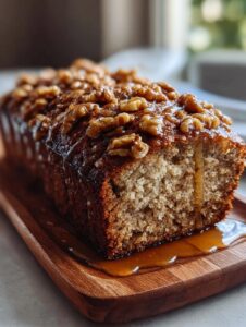 Maple Walnut Banana Bread