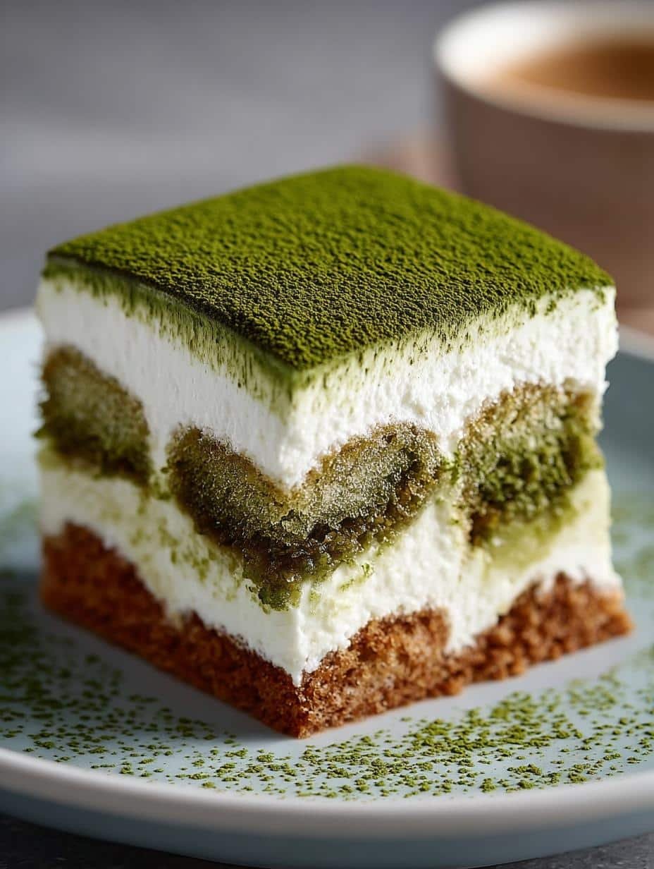 Matcha Tiramisu: 5 Layers of Delightful Fusion Dessert - Matcha Tiramisu - main visual representation