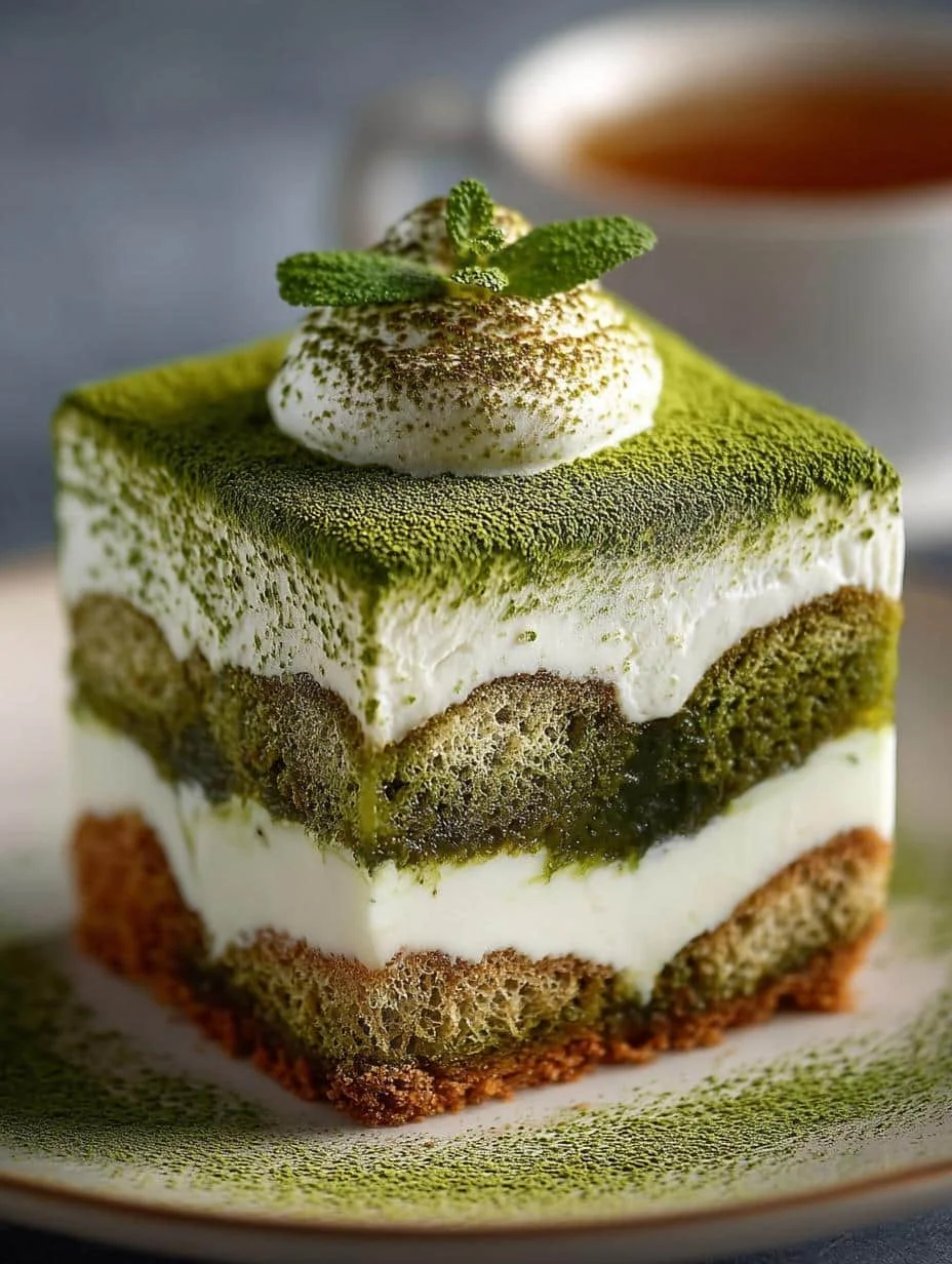 Matcha Tiramisu