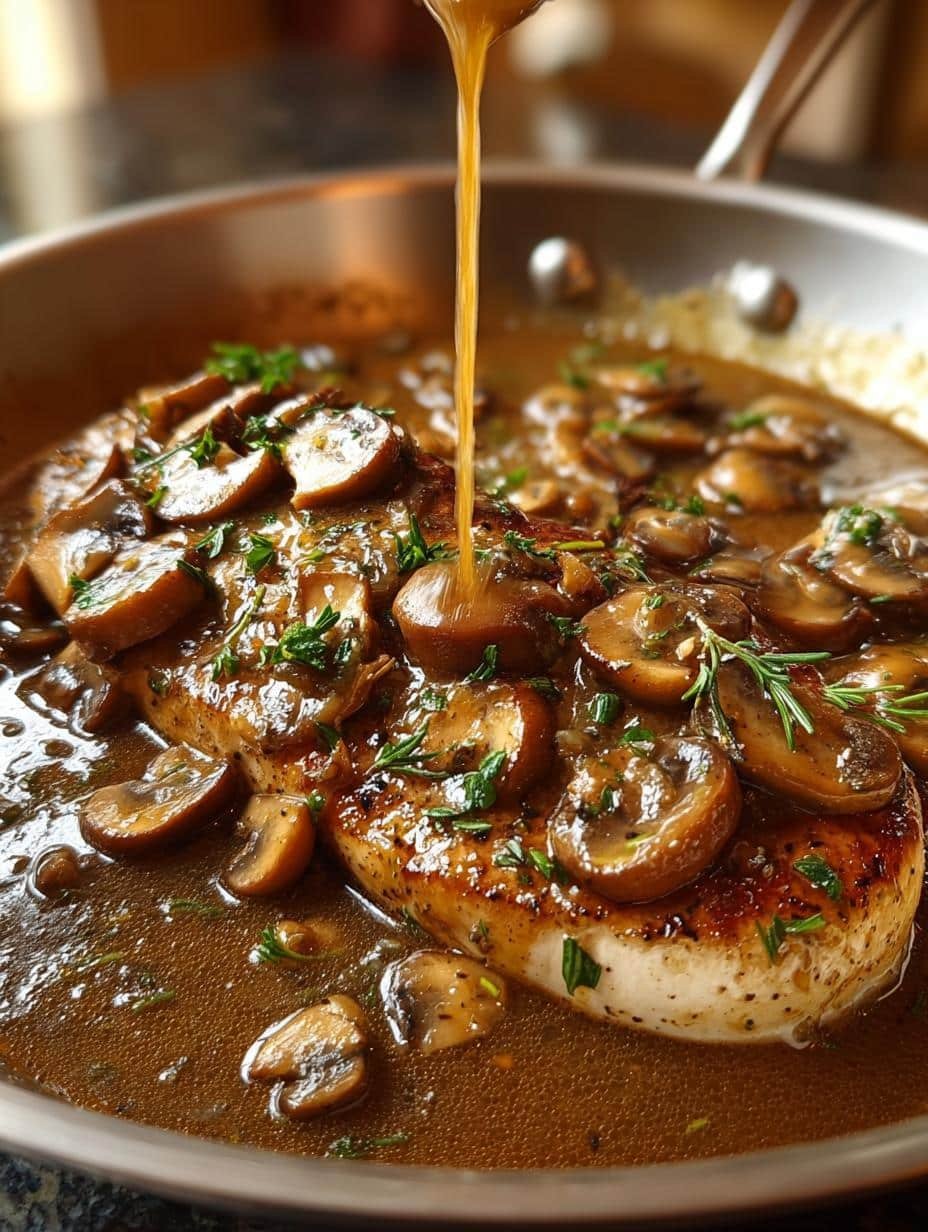 Mushroom Gravy Thanksgiving Dinner