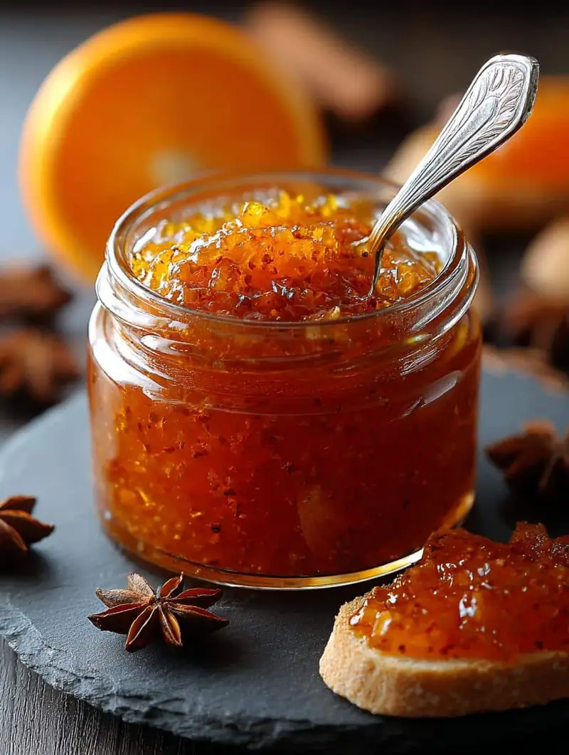 Orange Jam with Warm