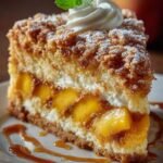 Peach Cobbler Cake Just