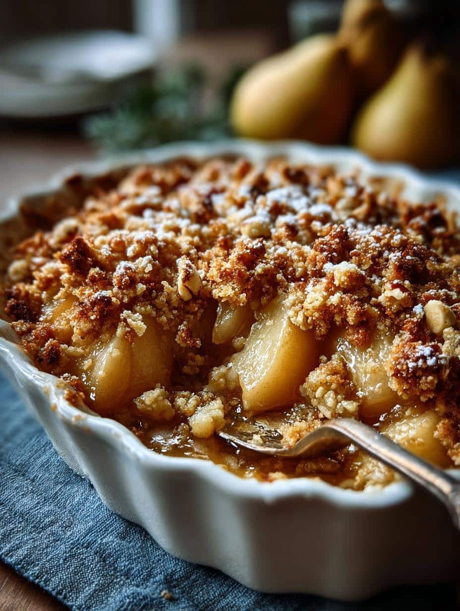 Pear Hazelnut Crumble: 5 Secrets to Comforting Perfection - Pear Hazelnut Crumble - main visual representation