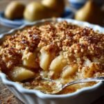 Pear Hazelnut Crumble