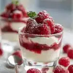 Raspberry White Chocolate Mousse