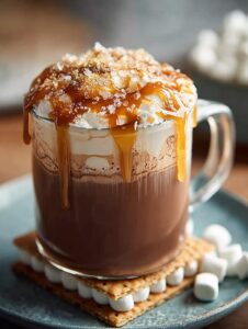 Salted Caramel Hot Chocolate