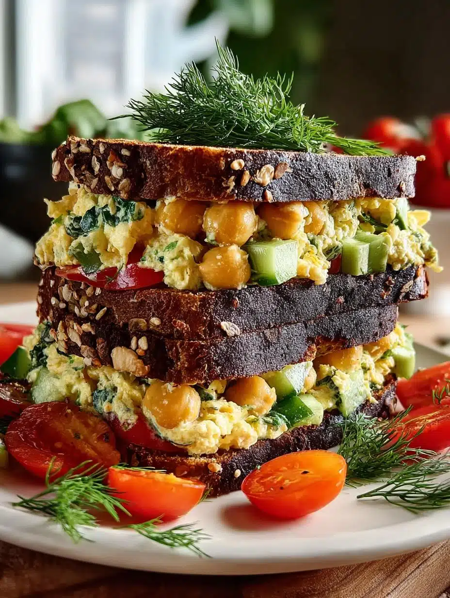Smashed Chickpea Salad Sandwich: 5 Easy Variations to Try - Smashed Chickpea Salad Sandwich - main visual representation