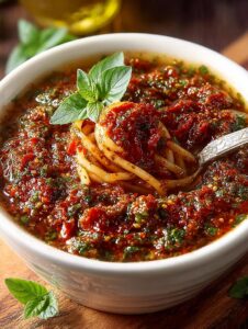 Sun Dried Tomato Pesto