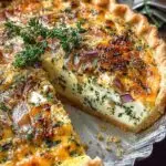 Sweet Onion Herb Quiche