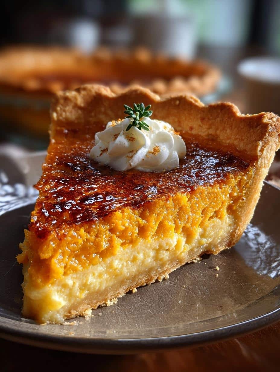 Irresistibly Creamy Sweet Potato Chess Pie Recipe - Sweet Potato Chess Pie - main visual representation