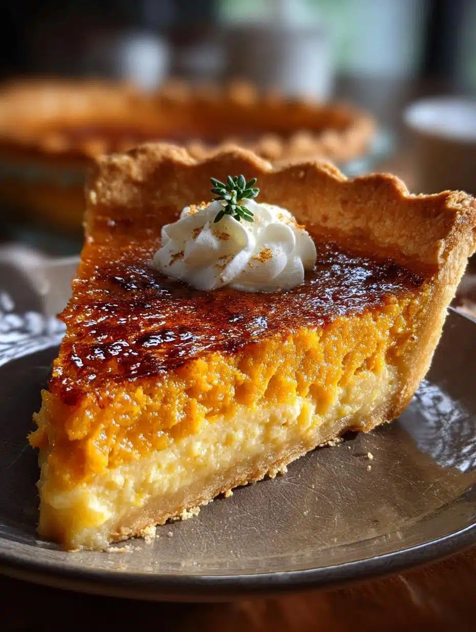 Irresistibly Creamy Sweet Potato Chess Pie Recipe - Sweet Potato Chess Pie - main visual representation