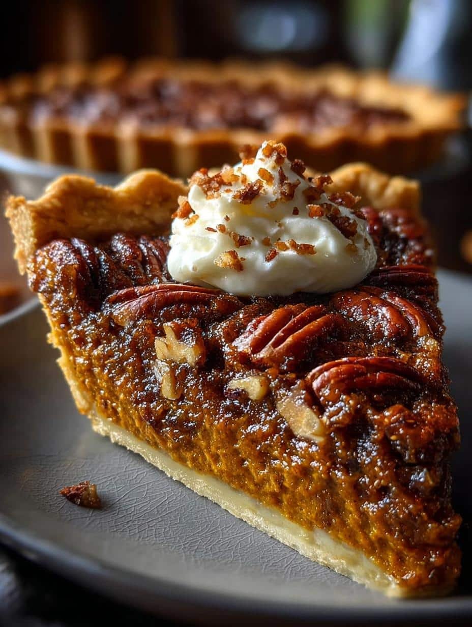 Sweet Potato Pecan Pie