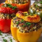 Vegan Stuffed Peppers with