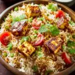 Vegetarian Paneer Biryani