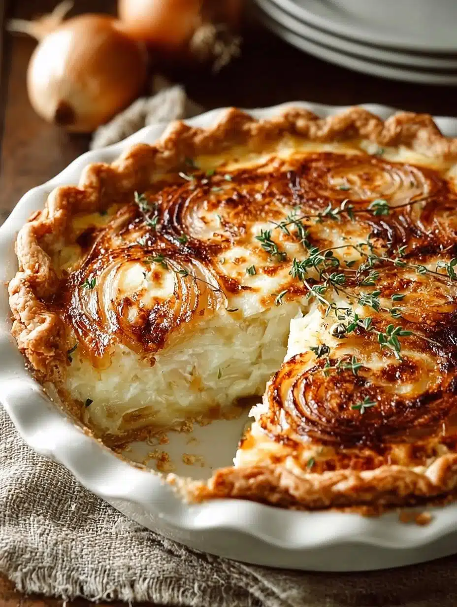 Delicious Vidalia Onion Pie: A Sweet Southern Delight - Vidalia Onion Pie - additional detail