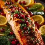 Deliciously prepared Christmas Salmon for festive celebrations