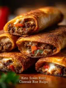 Keto Philly Cheesesteak Roll Ups 8 Keto Philly Cheesesteak Roll Ups with beef, cheese, and veggies wrapped in low-carb tortillas