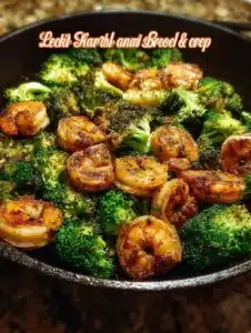 Low Carb Shrimp And Broccoli 8 Low carb shrimp and broccoli dish, healthy and flavorful meal option.