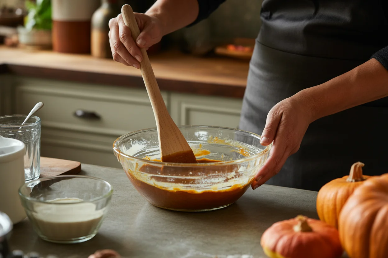 Bourbon Brûlée Pumpkin Pie