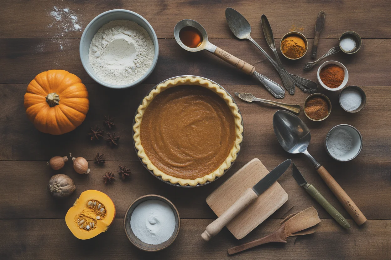 Bourbon Brûlée Pumpkin Pie