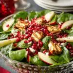 Apple Cranberry Spinach Salad