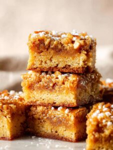 Apple Toffee Blondies
