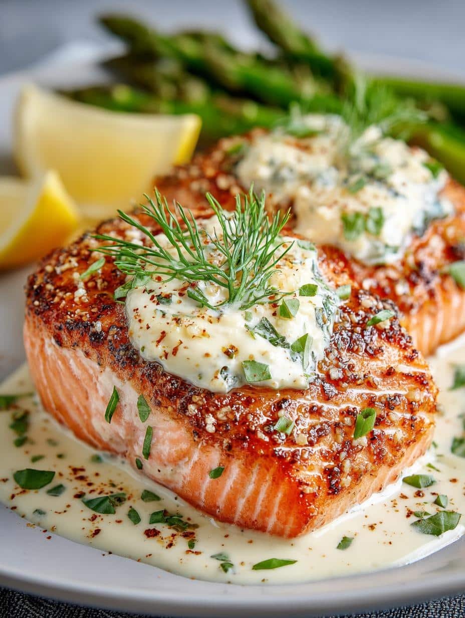 Baked Boursin Salmon: 5 Ingredients for a Gourmet Delight - Baked Boursin Salmon - main visual representation