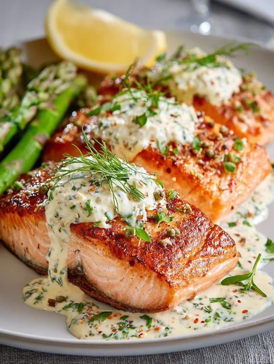 Baked Boursin Salmon: 5 Ingredients for a Gourmet Delight - Baked Boursin Salmon - additional detail