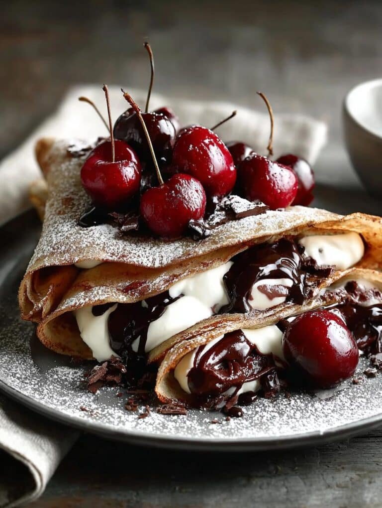 Black Forest Crepes
