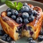 Blueberry French Toast Casserole