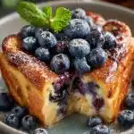 Blueberry French Toast Casserole
