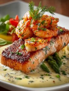 Cajun Shrimp Salmon