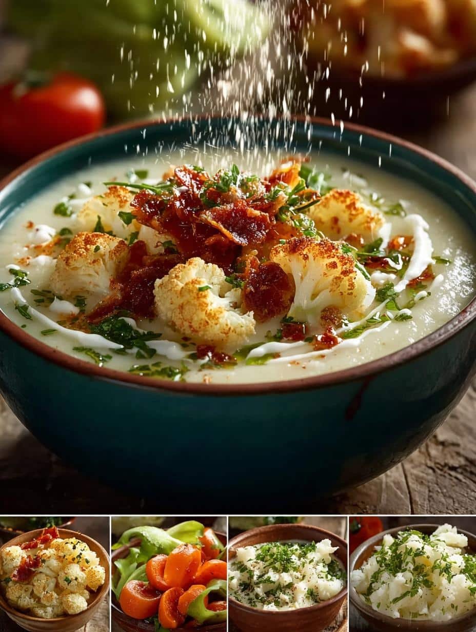 Cauliflower Soup: 7 Creamy Recipes You'll Love - Cauliflower Soup - additional detail