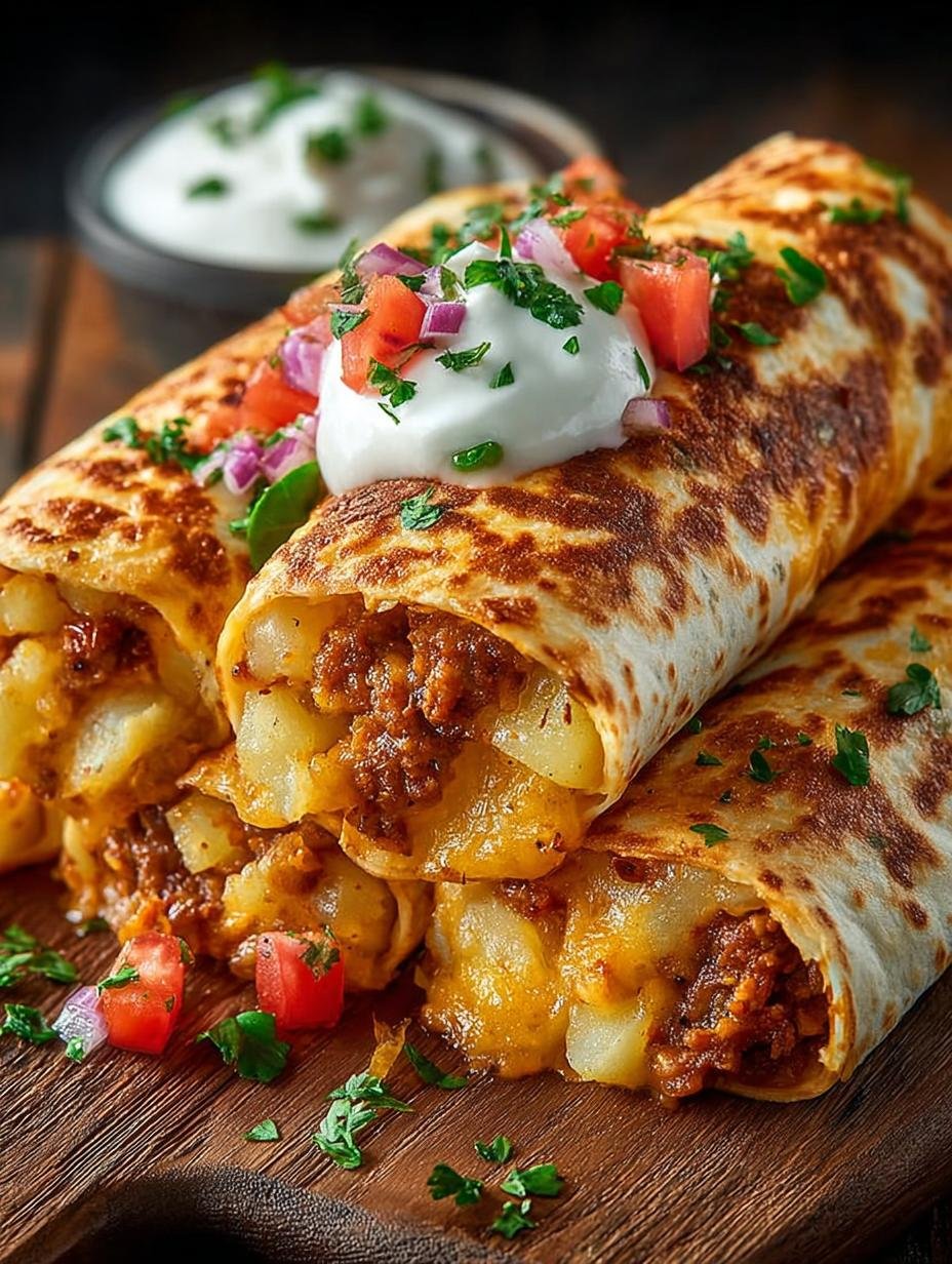 Cheesy Potato Burritos: 6 Deliciously Crispy Ways 3 Cheesy Potato Burritos: 6 Deliciously Crispy Ways - Cheesy Potato Burritos - additional detail