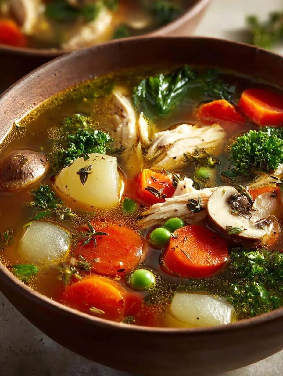 Chicken Vegetable Soup Immune
