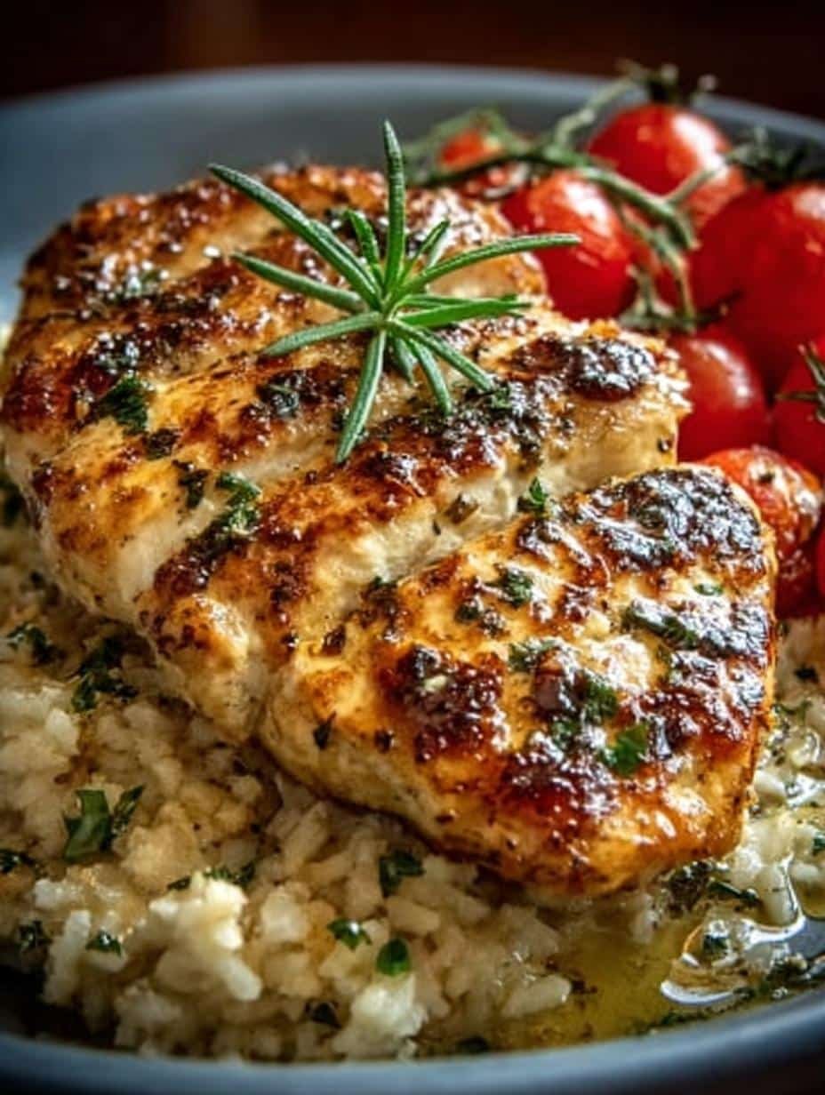 Chicken with Garlic Parmesan