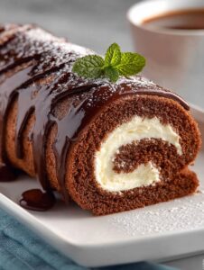 Chocolate Swiss Roll Cake: 12 Heavenly Variations to Try 7 Chocolate Swiss Roll Cake